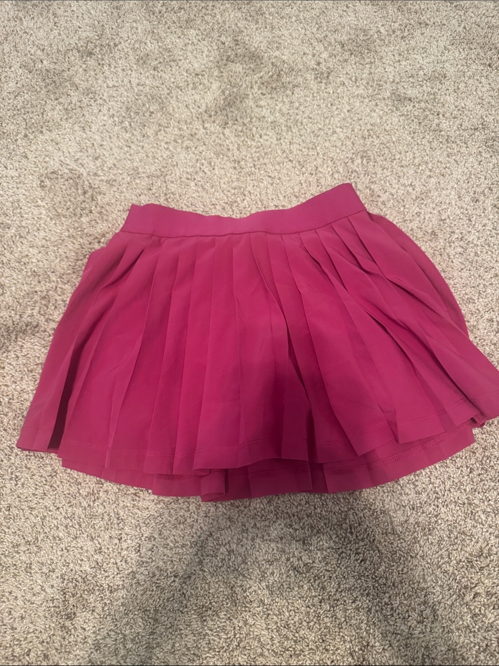 Athleta Pleated Mini Skirt - Fuchsia